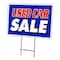 Signmission Used Car Sale Yard Sign & Stake outdoor plastic coroplast window, C-1824-DS-Used Car Sale C-1824-DS-Used Car Sale - alternate 1
